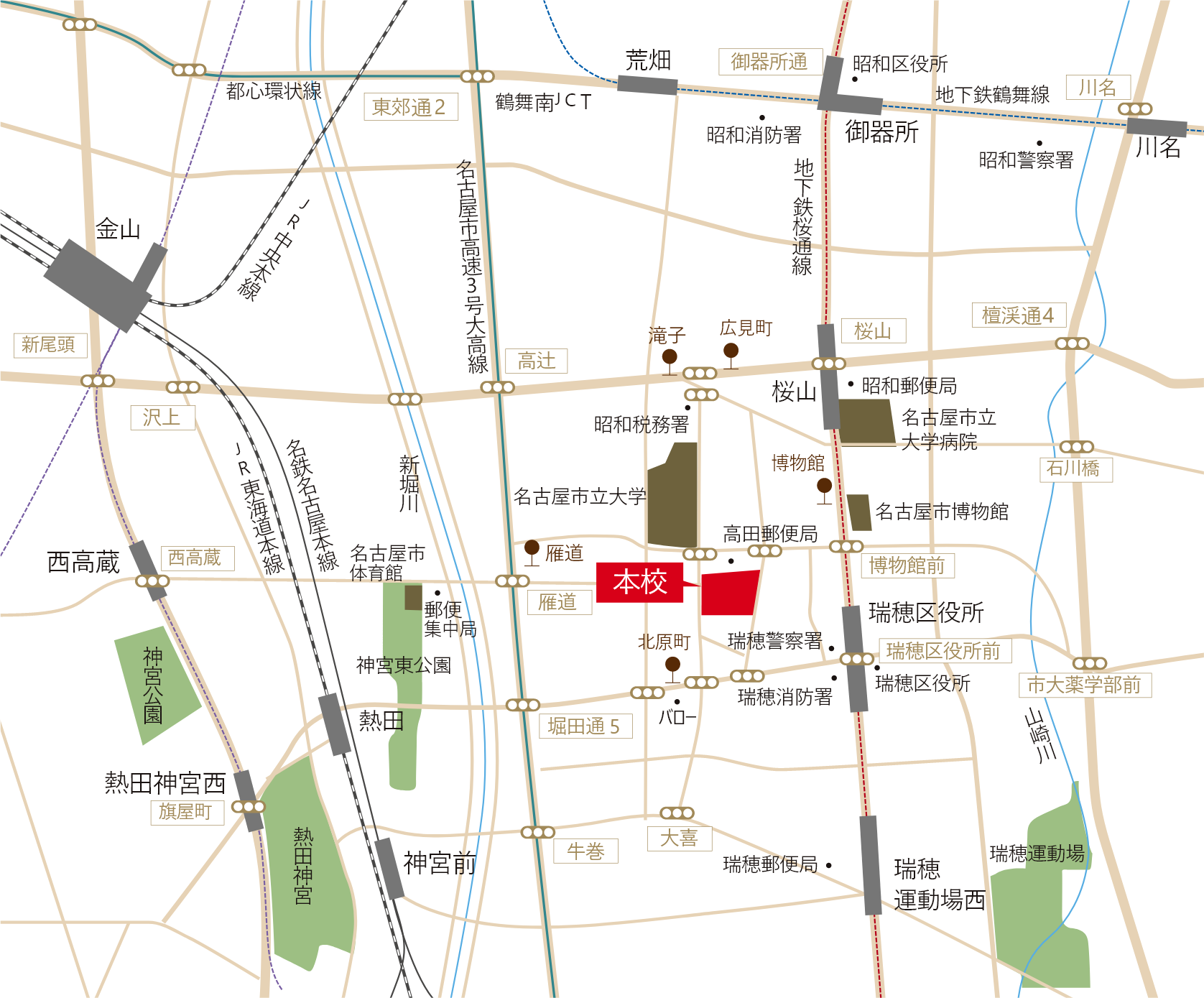 学校地図